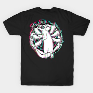 Biblically Accu-Rat Angel (Glitched Version) T-Shirt